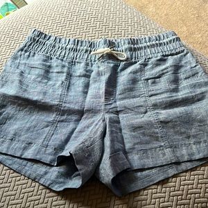 Athleta linen shorts